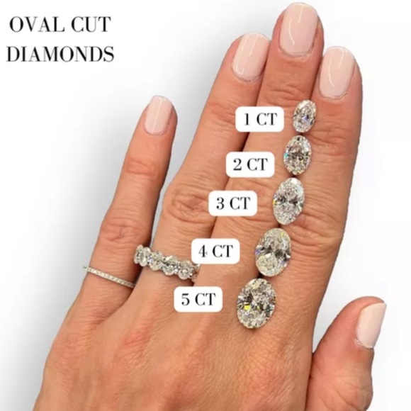 14k Certified 3 ct Colorless VVS1 Diamond Moissanite Ring - Picture 7 of 13